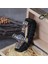 Gümüş 19 cm Paslanmaz Çelik Erkek Viking Mjolnir Deri Bilezik Thor Çekiç Bileklik Ahşap Kutu ile Iskandinav Mitolojisinde Runes Muska Takı (Yurt Dışından) 4