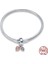 CMB051 19 cm Sıcak Satış 100% Gerçek 925 Gümüş Bilezik Fit Orijinal Tasarım Boncuk Charms Bileklik Dıy Takı Yapımı Kadınlar Için Hediye (Yurt Dışından) 1