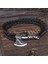 Stil 9 Iskandinav Viking Valknut Balta Muska Charm Çok Katmanlı Deri Bilezik Bileklik Kadın Erkek Takı Hediye Için Ahşap Kutu ile (Yurt Dışından) 3