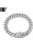 13MM Altın 18 cm Hip Hop Aaa Bling Miami Küba Zincir Buzlu Out Erkek Bilezik Rhinestone Zirkon Kaplamalı Bilezikler Kelebek Erkekler Için Takı (Yurt Dışından) 3