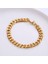 7mm 19 cm Curb Küba Link Zinciri Bilezikler Kadınlar Için Unisex Bilek Takı Hediyeler Pulseras Paslanmaz Çelik Hiphop/kaya Erkek Bilezik (Yurt Dışından) 1