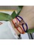 Parlak Pembe 18 cm 2022FASHION Unisex Sıcak Zirkon Taş Cz Halat Bilezik 3 Açık Metal Toka Şerit Bağcıklı Zincir Çok Renkli Ayarlanabilir Kordon Bracele (Yurt Dışından) 5