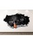 Rock Müzik Aletleri Full Hd Baskı 3D Modern Duvar Sticker 1