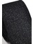 Füme Kırcıl Siyah Dokuma Kumaş Mendilli Slim Fit Kravat SDK230916 3