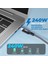 BXCC240 Type-C to Type-C 240W 480Mbps Veri Aktarım Destekli USB-IF Sertifikalı Hi-Speed Örgülü Şarj ve Data Kablosu 1.8 Metre Macbook iPad Samsung Uyumlu 5
