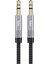 BXAU103 3.5mm Erkek To Erkek Örgülü Stereo Aux Ses Kablosu 3 Metre 1