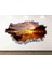 Şehir ve Doğa Manzaraları Full Hd Baskı 3D Modern Duvar Sticker 1