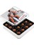 Babaya Fotoğraflı Hediye Tahinli Truffle Çikolata (Metal Kutu) 1
