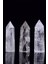 Sertifikalı 1.kalite Doğal Kristal Kuvars Taşı Piramit Kazık Obelisk Parça 1
