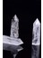 Sertifikalı 1.kalite Doğal Kristal Kuvars Taşı Piramit Kazık Obelisk Parça 3