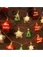 Yeaın LED Asılır Yıldız Işık Dizesi Yanıp Sönüyor Yılbaşı Süs Cadılar Bayramı Noel Hediye Chrismas (Yurt Dışından) 1