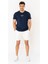 Court Regular T-Shirt Erkek - Lacivert 3