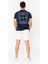 Court Regular T-Shirt Erkek - Lacivert 5