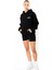 Racquet Lovers Oversize Hoodie Kadın - Siyah 3