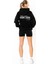 Racquet Lovers Oversize Hoodie Kadın - Siyah 4