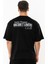 Racquet Lover Oversize T-Shirt Erkek - Siyah 2