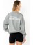 Racquet Lover Oversize Sweatshirt Kadın - Gri 2