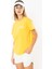 Racquet Club Regular T-Shirt Kadın - Sarı 1