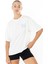 Forever Oversize T-Shirt Kadın - Ekru 1