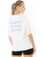 Forever Oversize T-Shirt Kadın - Ekru 2
