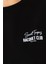 Racquet Lover Oversize T-Shirt Kadın - Siyah 5