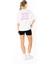 Leave Oversize T-Shirt Kadın - Beyaz 4