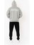 Racquet Lover Oversize Hoodie Erkek - Gri 5