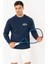 Racquet Club Regular Sweatshirt Erkek - Lacivert 1