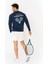 Racquet Club Regular Sweatshirt Erkek - Lacivert 3