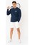Racquet Club Regular Sweatshirt Erkek - Lacivert 5