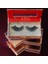 Beauty Queen 3D Vegan Mink Takma Kirpik Lüks Extra Uzun Gece Hacimli Yoğun Çekik Cat Eye Pro Lashes 5