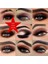 Flawless 3D Vegan Mink Takma Kirpik Lüks Extra Uzun Gece Hacimli Yoğun Çekik Cat Eye Pro Eyelashes 3