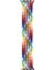 Watch 2 3 4 5 6 7 8 9 Se 38 40 41MM Uyumlu Örgü Loop Kordon Colorful Medium Beden 1