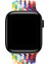 Watch 2 3 4 5 6 7 8 9 Se 38 40 41MM Uyumlu Örgü Loop Kordon Colorful Medium Beden 3