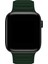 Watch 2 3 4 5 6 7 8 9 Se 38 40 41MM Uyumlu Broad Deri Kordon Dark Green 3