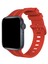 Watch 2 3 4 5 6 7 8 9 Se 42 44 45 49MM Uyumlu Lonicey Silikon Kordon Scarlet 2