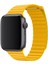 Watch 2 3 4 5 6 7 8 9 Se 42 44 45 49MM Uyumlu Klasik Deri Kordon Yellow 2