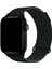 Watch 2 3 4 5 6 7 8 9 Se 38 40 41MM Uyumlu Mıknatıslı Deri Kordon Koyu Yeşil Kayış 2