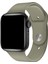 Watch 2 3 4 5 6 7 8 9 Se 38 40 41MM Uyumlu Spor Silikon Kordon Olive Yeşil Kayış 2