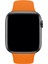 Watch 2 3 4 5 6 7 8 9 Se 38 40 41MM Uyumlu Spor Silikon Kordon Pastel Turuncu 3