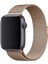 Watch 2 3 4 5 6 7 8 9 Se 38 40 41MM Uyumlu Milano Çelik Kordon Light Gold 2