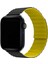 Watch 2 3 4 5 6 7 8 9 Se 38 40 41MM Uyumlu Lenient Silikon Kordon Gray Yellow 2