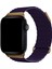 Watch 2 3 4 5 6 7 8 9 Se 42 44 45 49MM Uyumlu Mıknatıslı Deri Kordon Mor 2