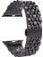 Watch 2 3 4 5 6 7 8 9 Se 38 40 41MM Uyumlu Steel Çelik Kordon Black 1
