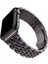 Watch 2 3 4 5 6 7 8 9 Se 38 40 41MM Uyumlu Steel Çelik Kordon Black 2