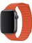Watch 2 3 4 5 6 7 8 9 Se 42 44 45 49MM Uyumlu Klasik Deri Kordon Turuncu 2