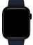 Watch 2 3 4 5 6 7 8 9 Se 38 40 41MM Uyumlu Lenient Silikon Kordon Dark Blue 3