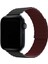 Watch 2 3 4 5 6 7 8 9 Se 38 40 41MM Uyumlu Lenient Silikon Kordon Gray Red 2