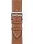 Watch 2 3 4 5 6 7 8 9 Se 42 44 45 49MM Uyumlu Hole Leather Kordon Kahve 1