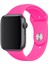 Watch 2 3 4 5 6 7 8 9 Se 38 40 41MM Uyumlu Spor Silikon Kordon Şeker Pembe 2